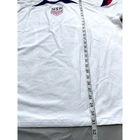 NIKE Men’s 3X USA National Team USMNT soccer 2022/2023 Vapor Jersey DN0638-101 - Picture 10 of 11